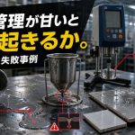 粘度管理が甘いと何が起きるか。現場で見た失敗事例